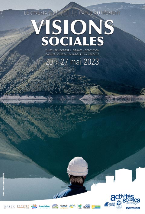 Affiche Visions Sociales La Napoule 2023