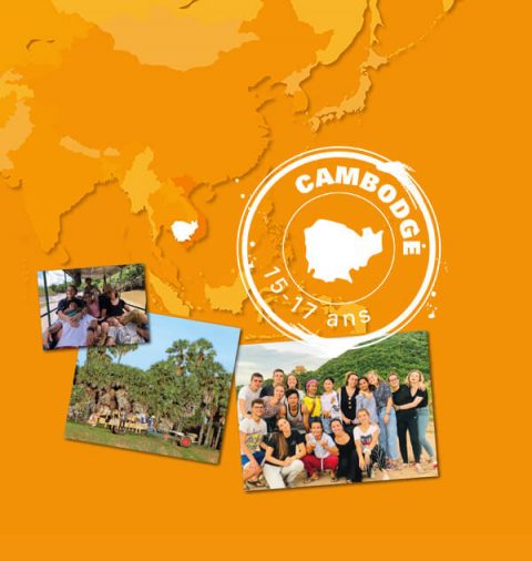 Voyage solidaire Cambodge jeunes 15-17 ans