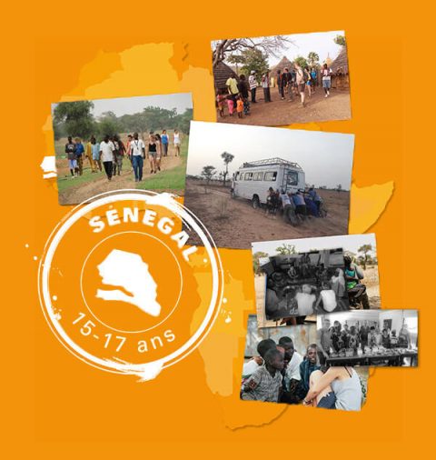 Voyage solidaire jeunes 15-17 ans Afrique Sénégal