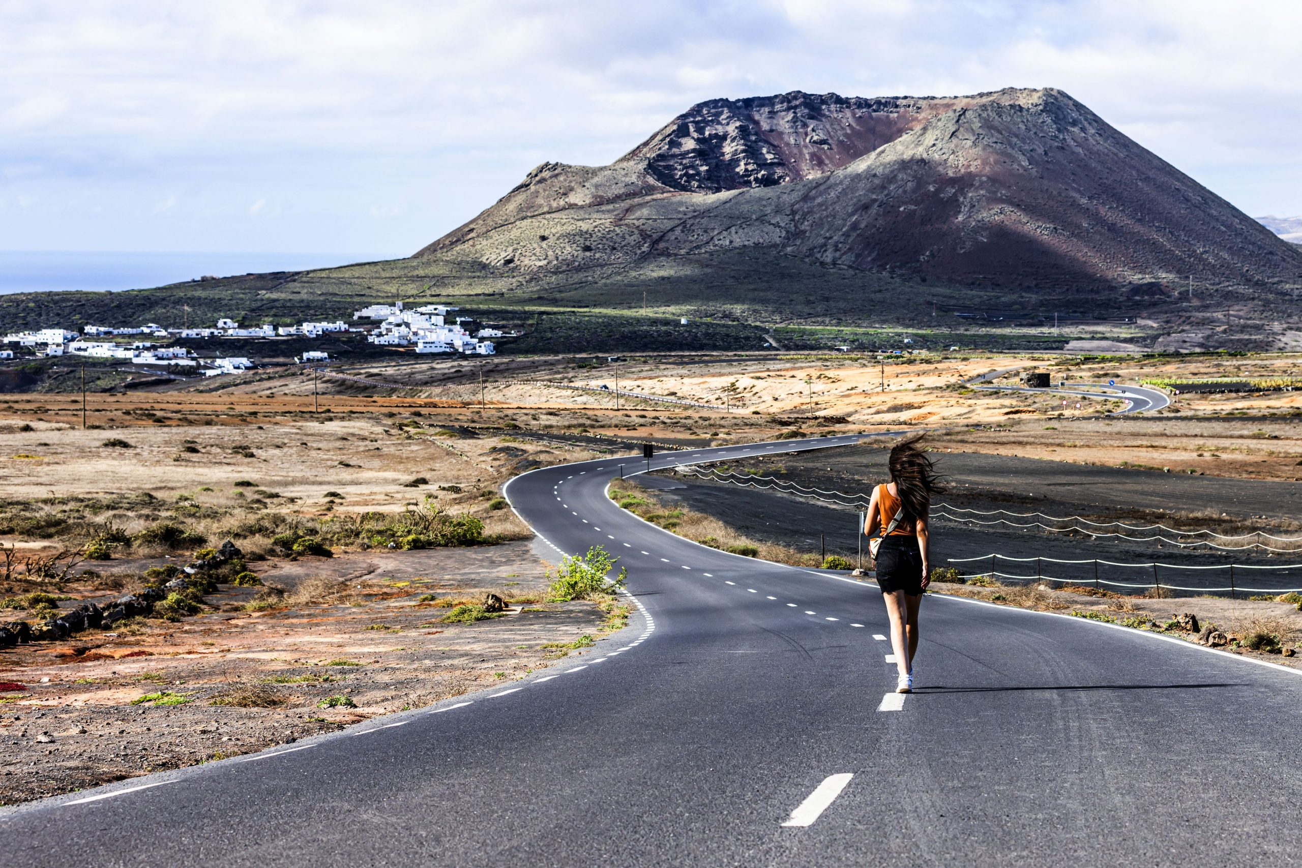Sur les routes de l'île volcanique de Lanzarote
