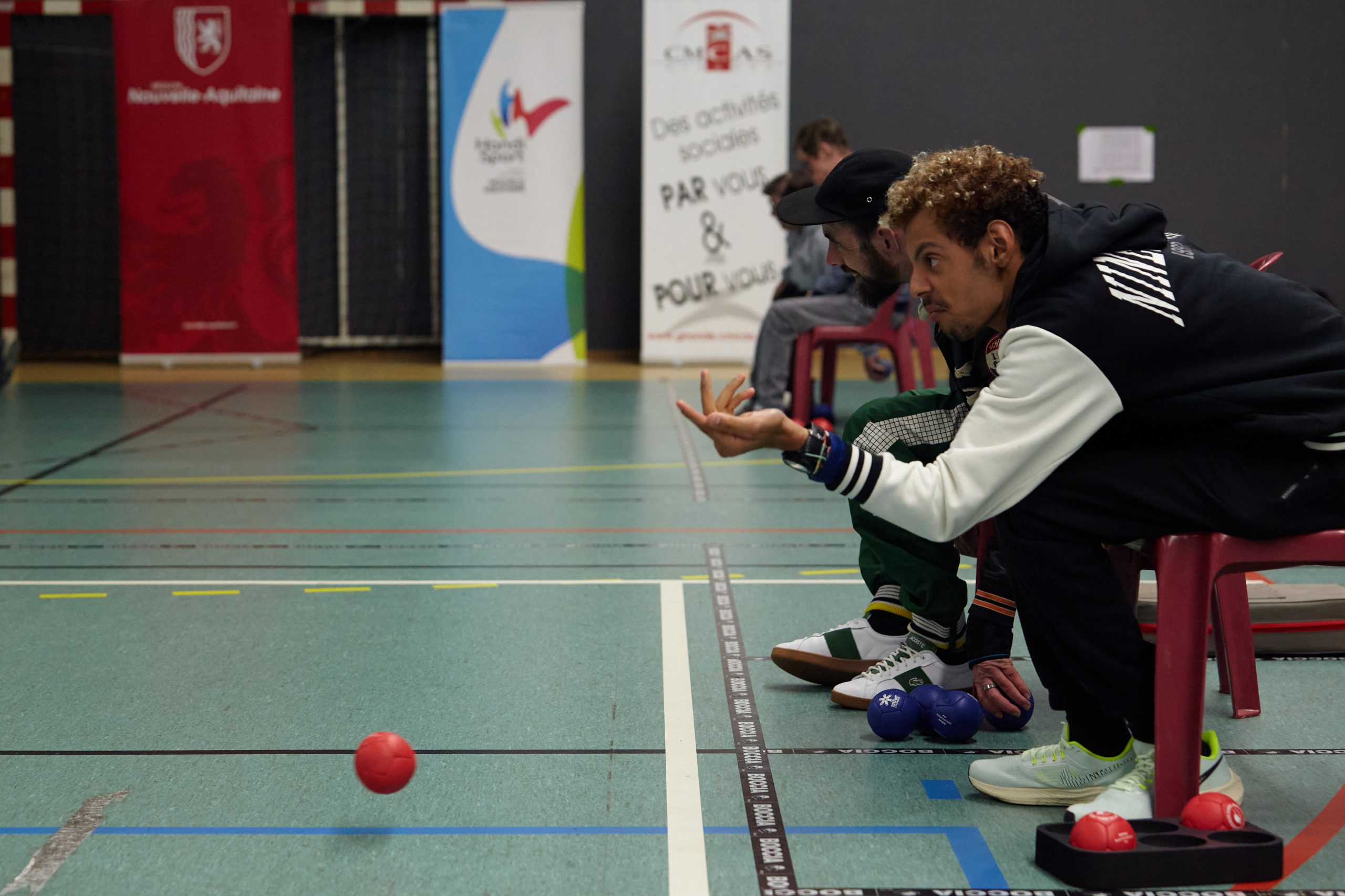 Un Championnat Régional de boccia pour la CMCAS Gironde